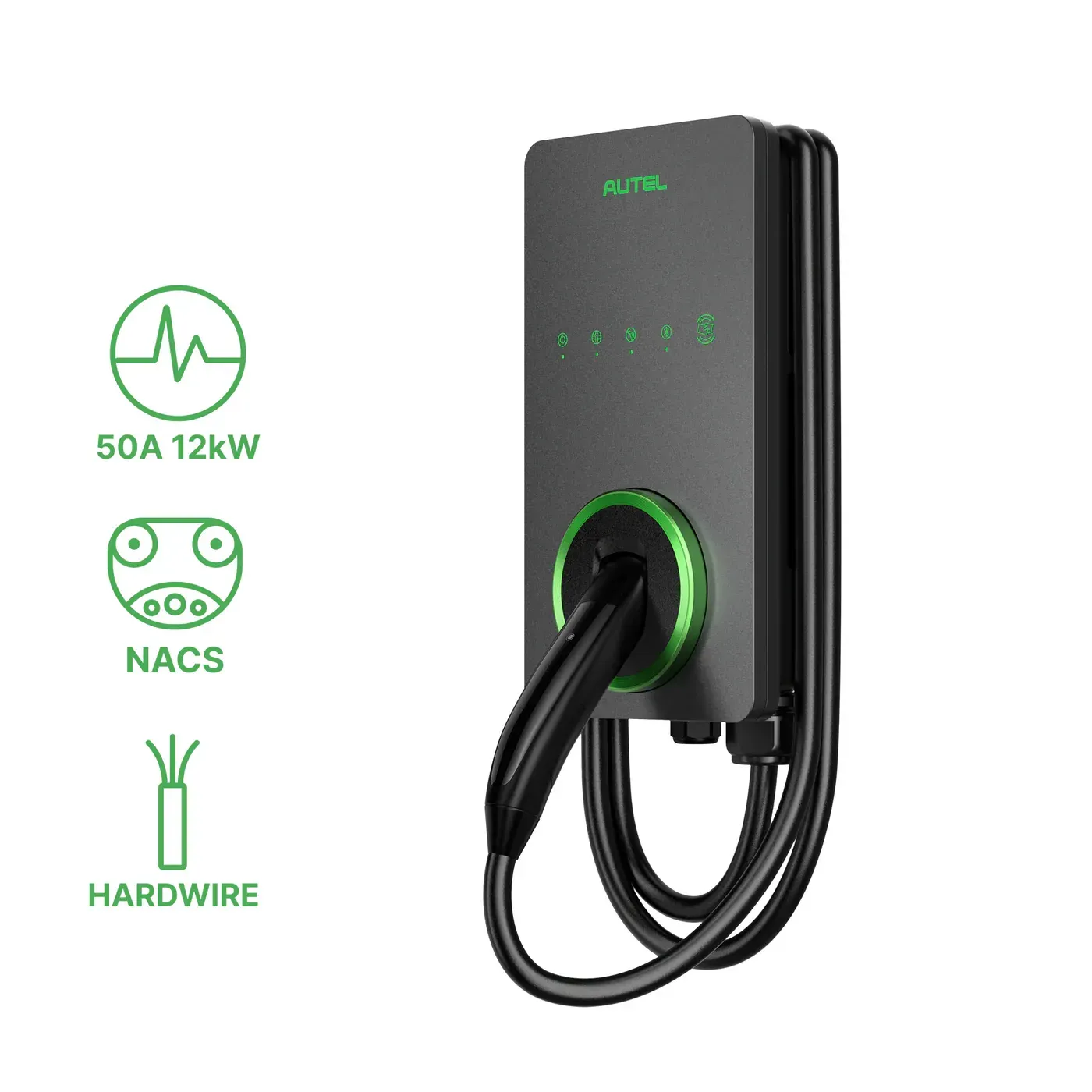 Autel MaxiCharger 50A NACS Tesla-compatible charger installed by LED Guys