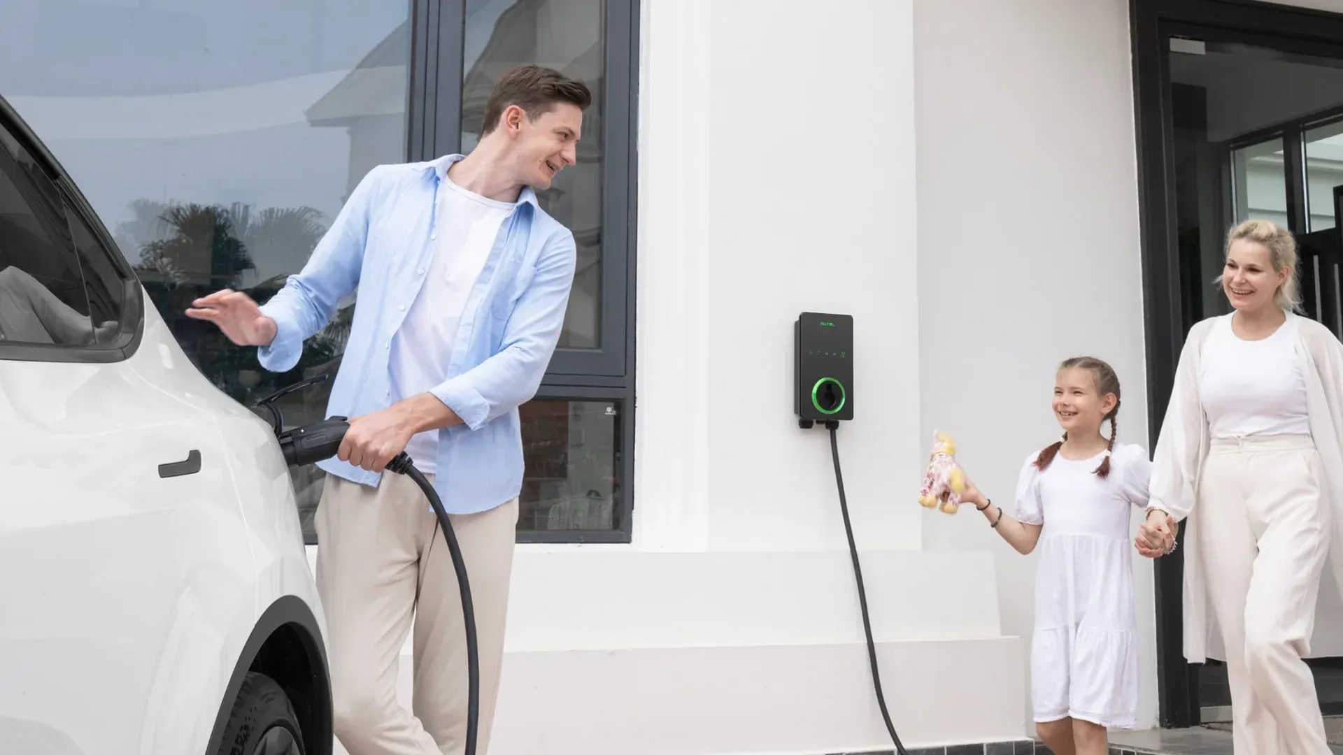 Autel MaxiCharger Level 2 EV charger installation Los Angeles by LED Guys
