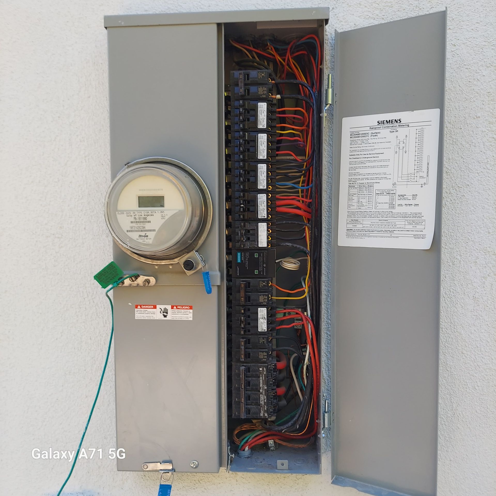 Electrical panel installation Los Angeles Los Angeles