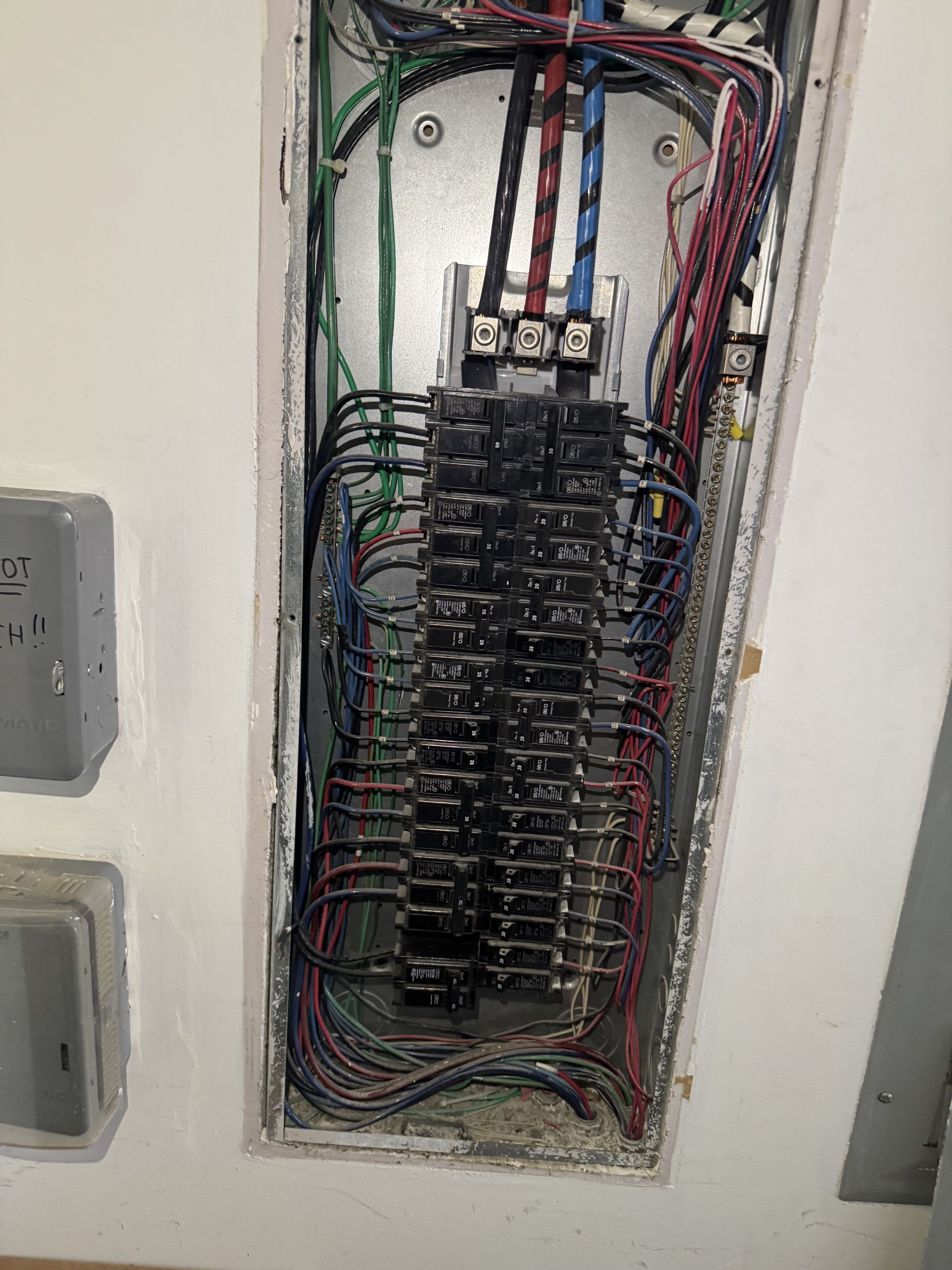 Electrical panel and breaker emergency repair