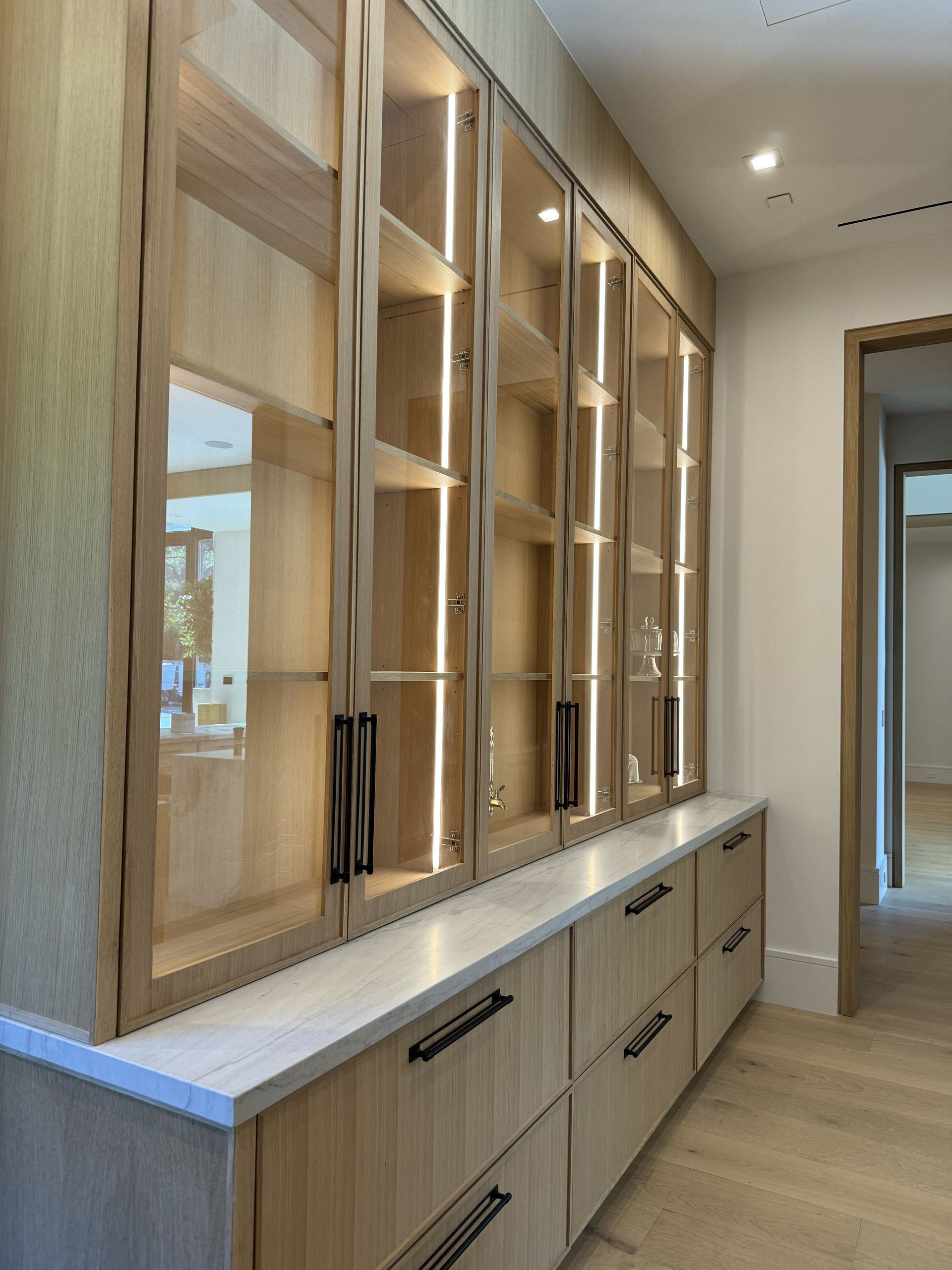 Electrical work in Beverly Glen home