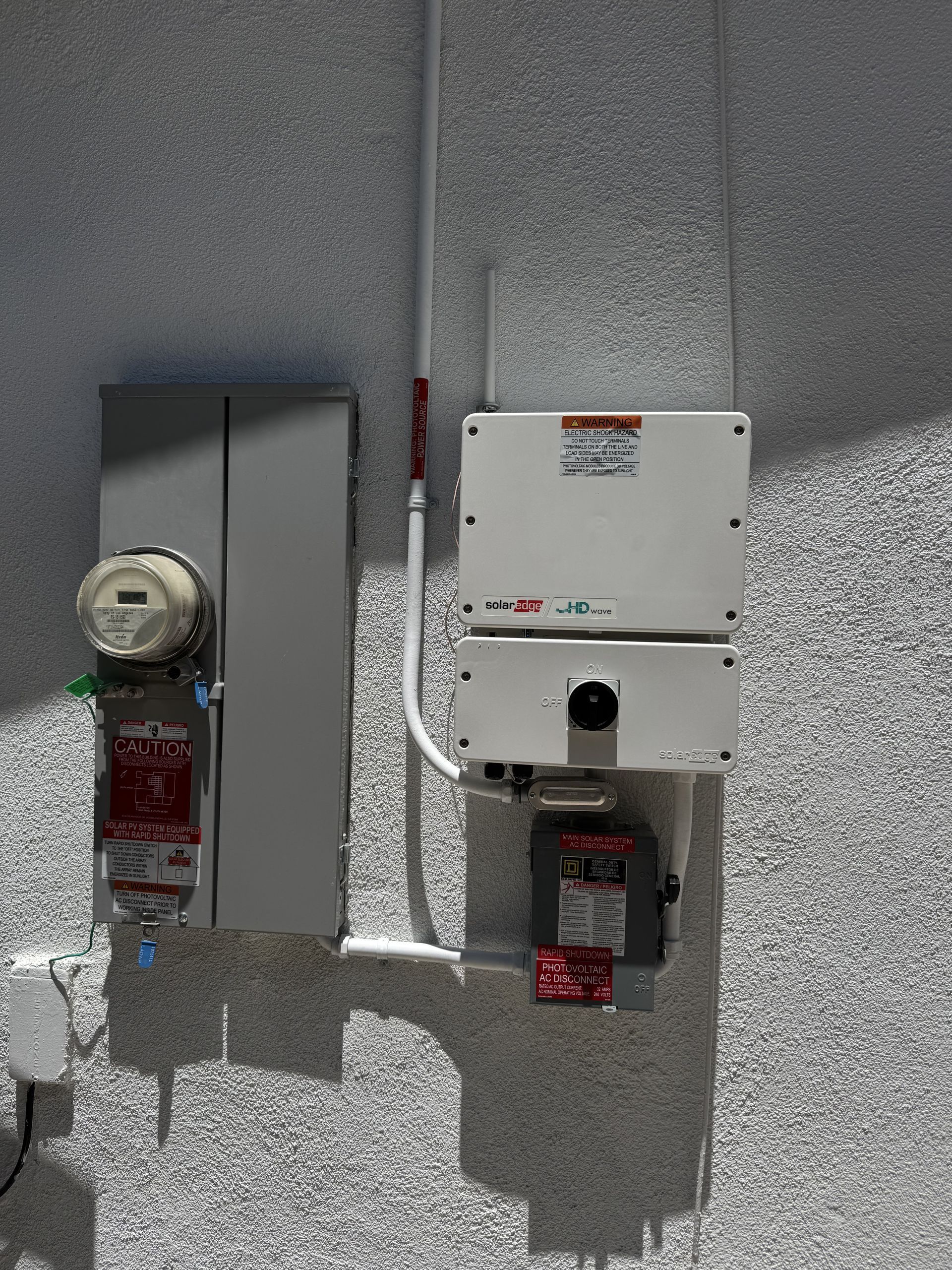 Home studio electrical installation LED GUYS