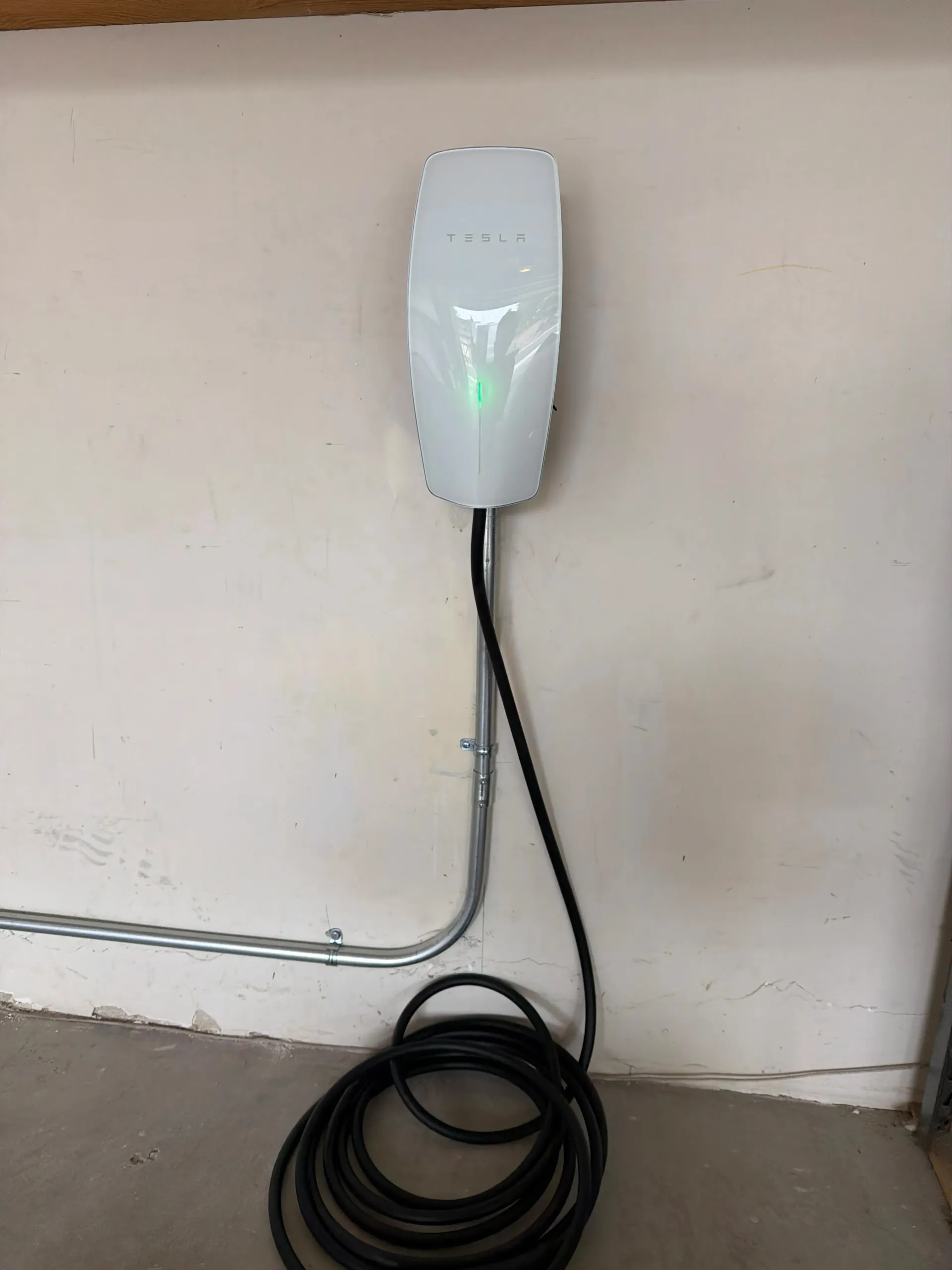 Tesla Wall Connector EV charger installation by LED Guys Los Angeles