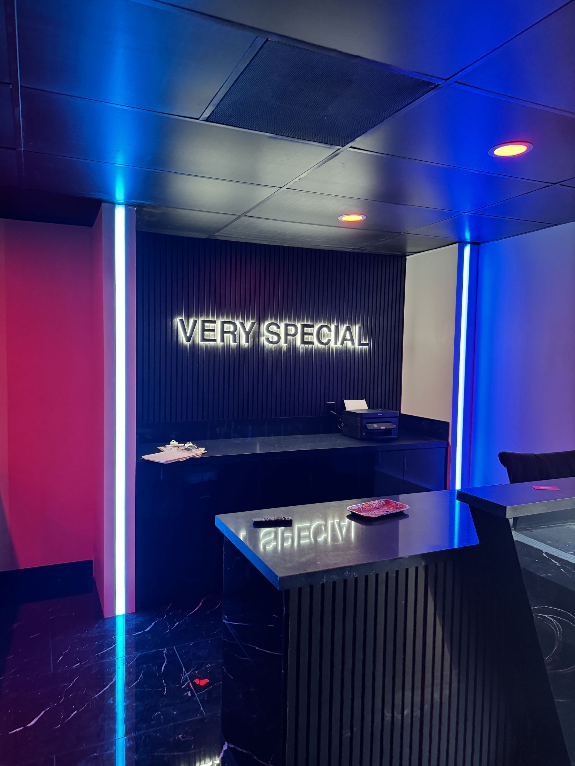Commercial LED strip retrofit