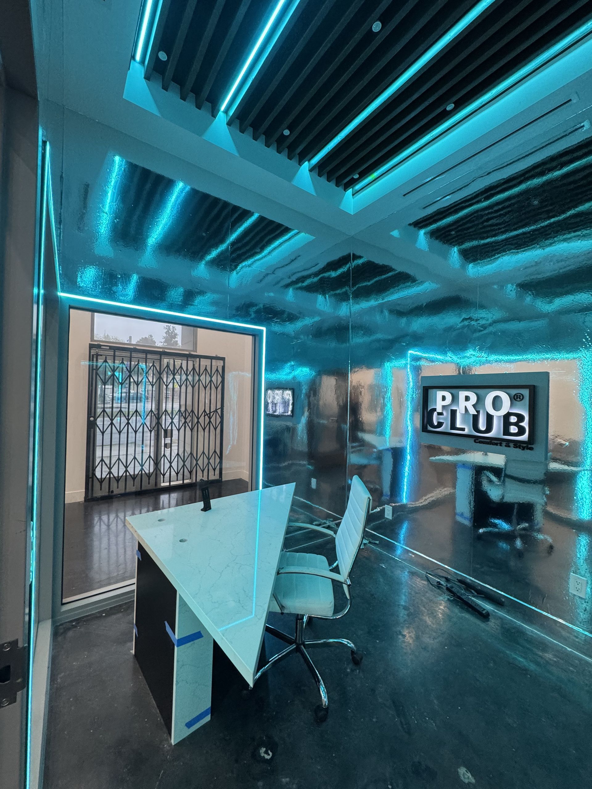 LED lighting installation project by LED Guys