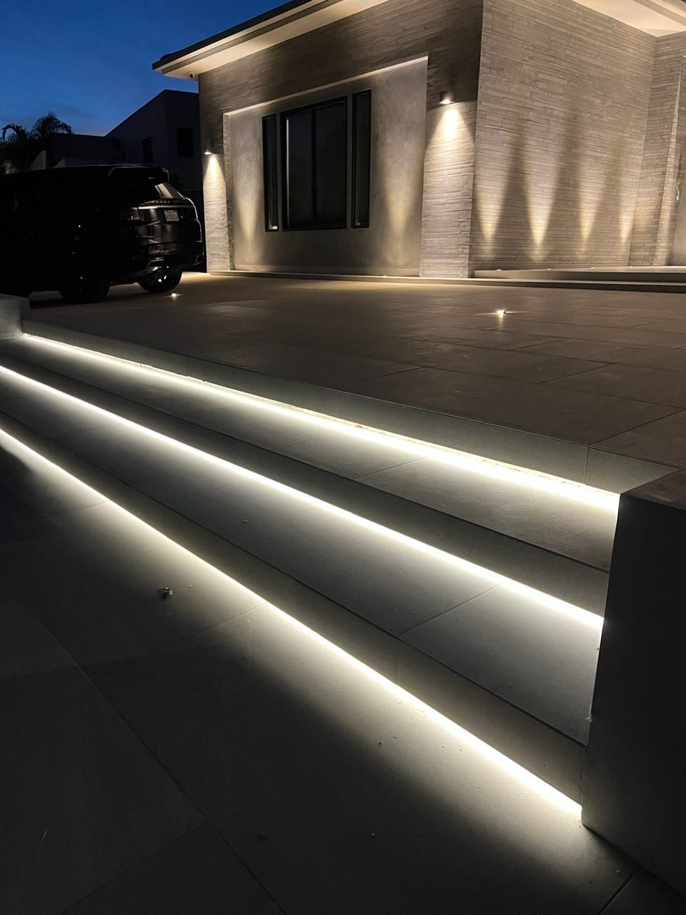 Residential lighting project in Burbank California